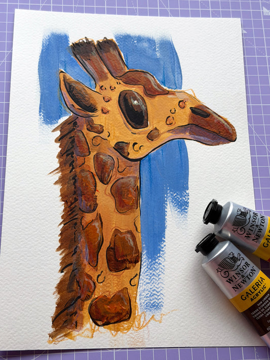 Giraffe Sticker